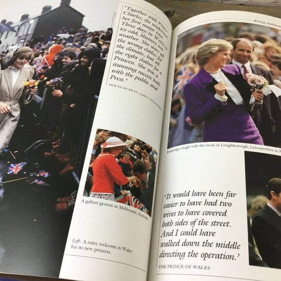 Charles & Diana: A Royal Family Album By Tim Graham Hardcover 1991 Summit Books - Picture 7 of 10